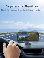 Support Magnétique Voiture LONIO® MG08 - Rotation 360°, Forte Adhérence, Univers