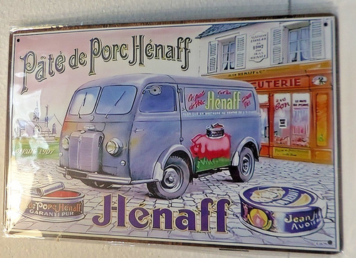Plaque metal vintage - vintage, pub