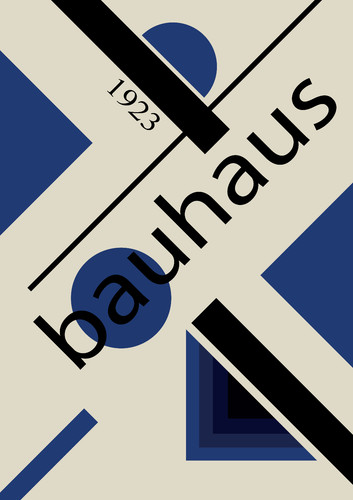 Bauhaus 1923 affiche - affiche, poster