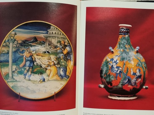 Taburet faience de nevers - faience,