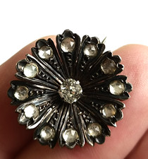 Broche ancienne argent