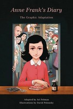 ANNE FRANK'S DIARY: GRAPHIC ADAPTATION HARDCOVER Pantheon Books History HC