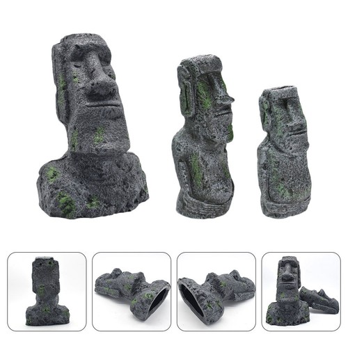 Pcs moai statues l île - 3,