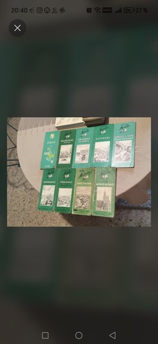 Lot guides verts michelin - lot, 9