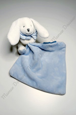 Doudou Plat/Mouchoir Lapin
