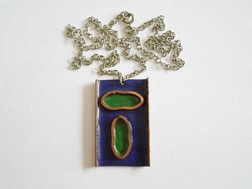 Vieux cuivre pendentif avec - vieux,