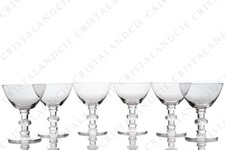 Six Saint-Hubert Cocktail Glasses by Lalique Six Saint-Hubert Cocktail Glasses
