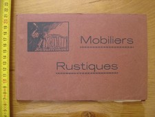 DIJON 11 Planches de Meubles MOBILIERS RUSTIQUES A l'artisan Bourguignon