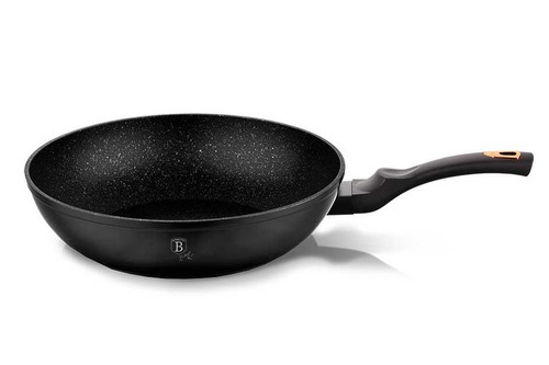 Poêle wok granit - wok, cm