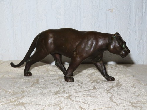 Antique sculpture laiton - sculpture,