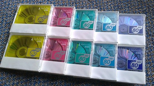 Minidisc axia colors mix - minidisc,