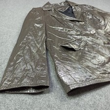 Ulla Popken Veste Femmes Taille Ue 48 UK 22 Blazer Brillant Paillette Léger Gris