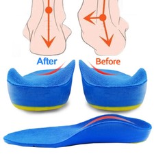 Kids Children Orthotics Insoles Correction foot Care Kid Flat Foot Arch Support