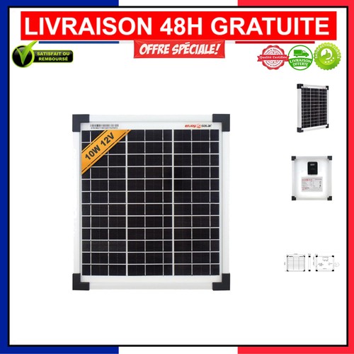 Panneau solaire monocristallin - panneau,