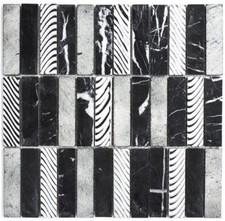 Mosaïque carreau marbre