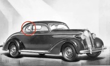 Pour 1936-1939 Desoto Chrysler
