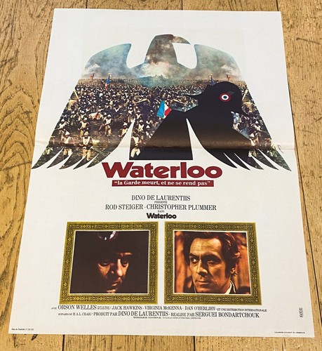 Waterloo affiche film - waterloo,