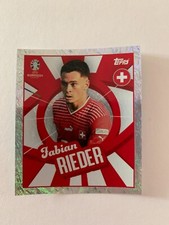 STICKER TOPPS EURO 2024 - FABIAN RIEDER - SUISSE - SUI PTW
