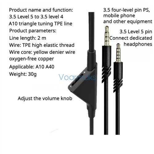 Audio cable for - audio,