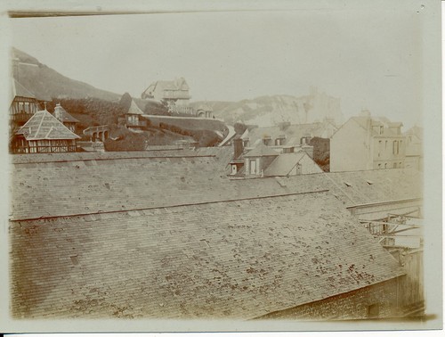 Etretat 1900 chalets sur - etretat,