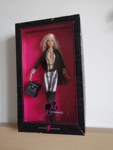 Barbie mac cosmetics 2006 - mac, gold