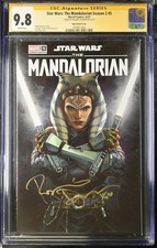 Mandal #2 Ahsoka Ngu VARIANT CGC SS 9.8 signed on May the 4th By Rosario Dawson
