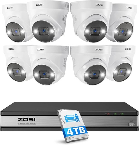 Zosi 16ch nvr poe - 4k,