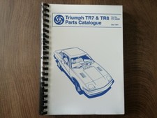 Triumph TR7 & TR8 Catalogue des pièces (copie)