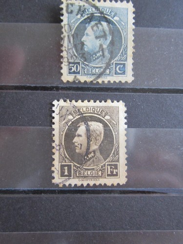 Timbres poste belgique 1921 - poste,