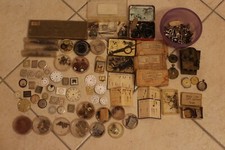 Large Watchmaking Spare Parts Lot