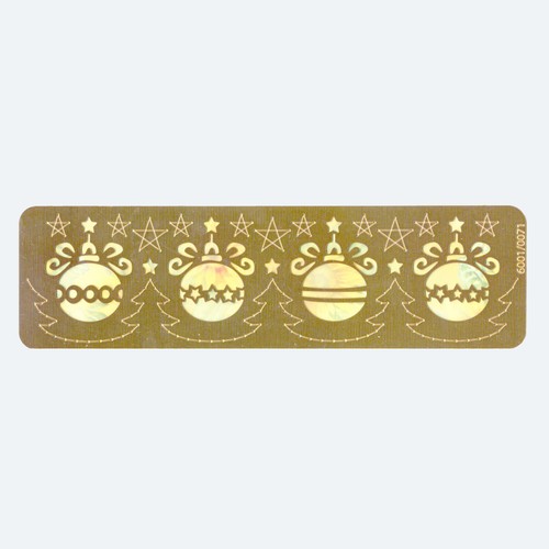 Pochoir stencil metal boules - pochoir,