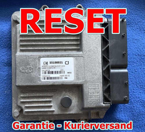 Reset ecu corsa - 1.3, cdti