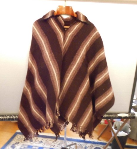Wool poncho from south - wool,