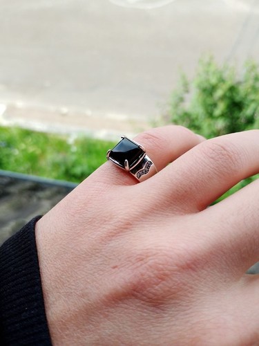 Bague homme argent 925 pierre - homme,