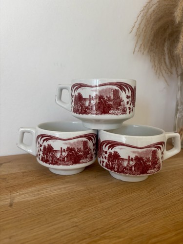 Lot tasses anglaises - de, 3
