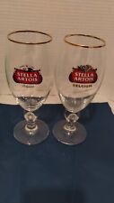 Stella Artois Belgium Limited Edition 600th Anniversary 40cl Beer Goblets...