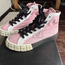 prada Double wheel cloth trainers Sz:37