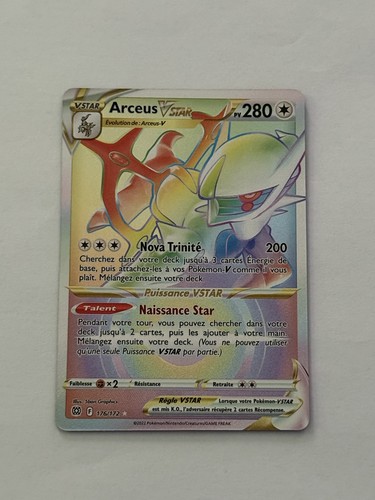 Carte pokémon arceus vstar - pokémon,