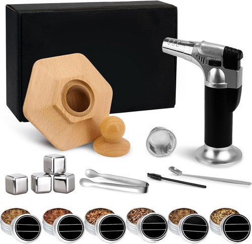 Cocktail smoker kit with - smoker,