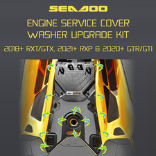 Sea-Doo 2018+ Rxt/Gtx, 2021+ Rxp & 2020+ Gtr/Gti Engine Service Washer Upgrade