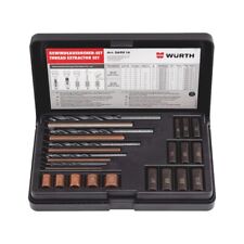 Wurth 25 Piece Bolt Stud & Screw Thread Extractors Puller Set M6-M16