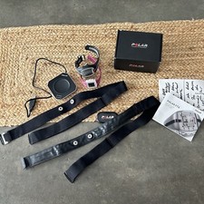 Polar FT4 & RS300X Heart Rate Monitor Watch Fitness Untested Box Straps FlowLink