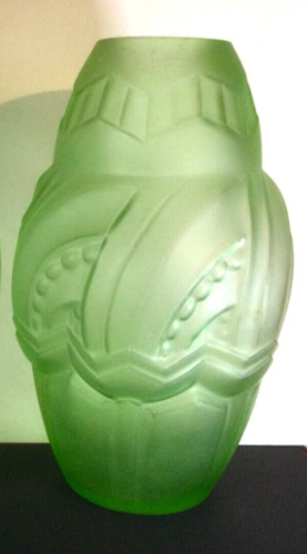 Ancien vase art - art, verre