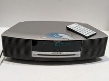 Bose Wave Music System III 3 Titanium Silver w Remote CD Player Radio