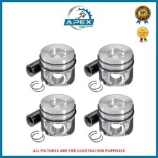 MOTEUR OPEL 1.5 BLUEHDI DV5RUC PISTONS Et ANNEAUX - ENSEMBLE DE 4