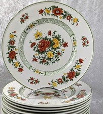 6 Assiettes Plates de