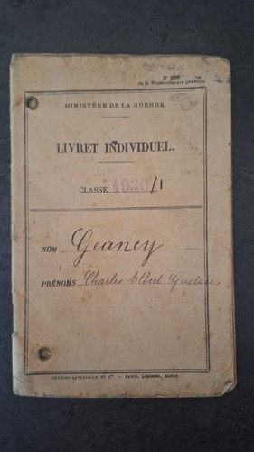 Livret individuel militaire - , du