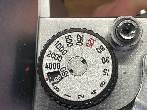 4000 mécanique obturateur - 1/4000,