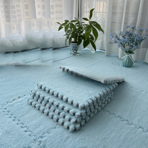 Tapis sol mousse peluche - tapis, en