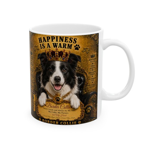 Border collie mug - border,